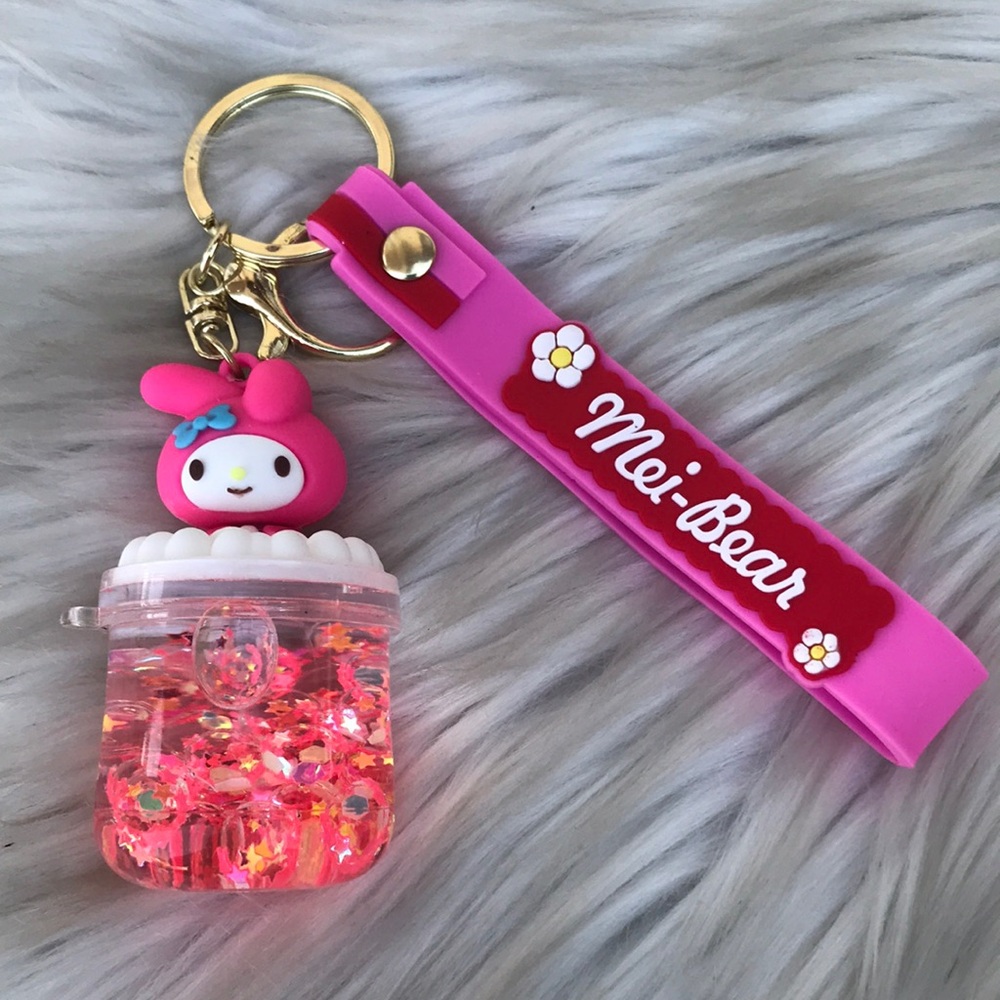 Melody Keychain pink